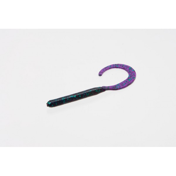 Vinilo de pesca Zoom Super Salt Plus Curly Tail Worms 4" Color 010-005
