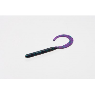 Vinilo de pesca Zoom Super Salt Plus Curly Tail Worms 4" Color 010-005