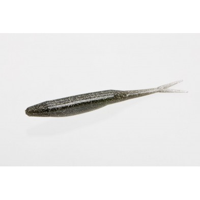 Señuelo de pesca Zoom Patent. D334966 Salty Super Fluke (R) Smokin´ Silver