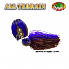 Chatterbait All Terrain 1/2oz Brown Purple Craw