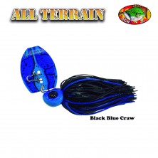 Chatterbait All Terrain 1/2oz Black Blue Craw