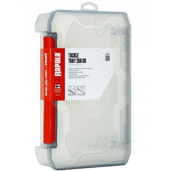 Caja para la pesca Rapala Tackle Tray 356 Deep Open