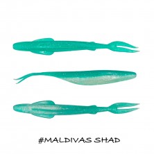 Iberican Lures Arrow Fish 5” Maldivas Shad Vinilo Jerk Bass