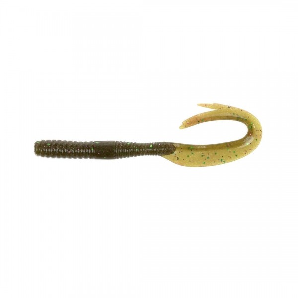 Señuelo HART WORM TAIL 136mm 7g Green Pumpkin Purple