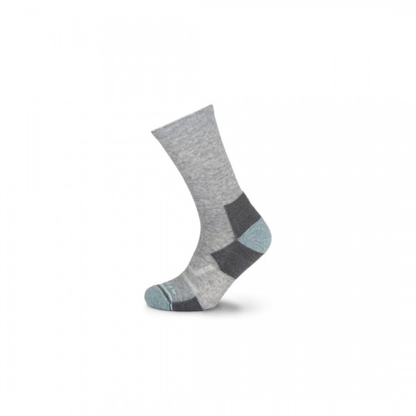 Calcetín T2 Merino Hike Light Crew W Mujer Lorpen Gris Claro