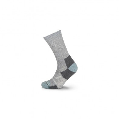 Calcetín T2 Merino Hike Light Crew W Mujer Lorpen Gris Claro