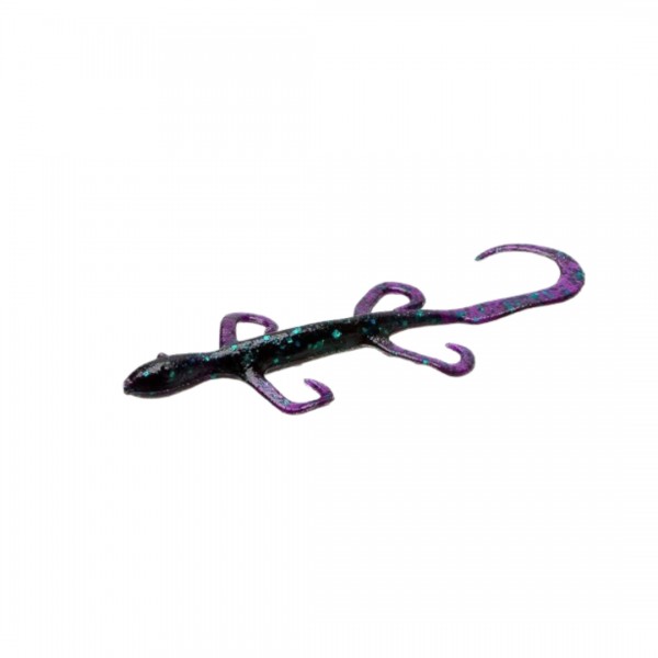 Vinilo Lagartija Zoom Super Salt Plus 4" Mini Lizard color Junebug 005-005